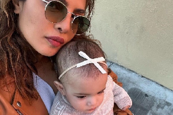 Priyanka finally lets a glimpse of daughter Malti on social media