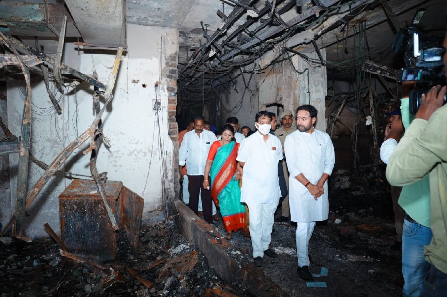 Take action against those responsible for fire accidents: Kishan Reddy