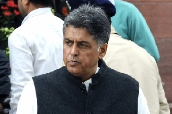 Manish Tewari moves adjournment notice against Rahul's disqualification