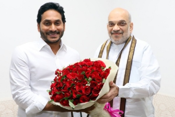 Andhra CM Reddy meets Amit shah, urges release of fund for developmental projects