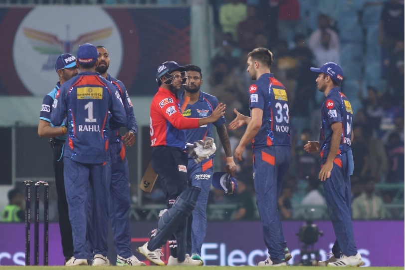 IPL 2023: Mark Wood's fifer, Kyle Mayers' blazing 73 help LSG thrash Delhi Capitals