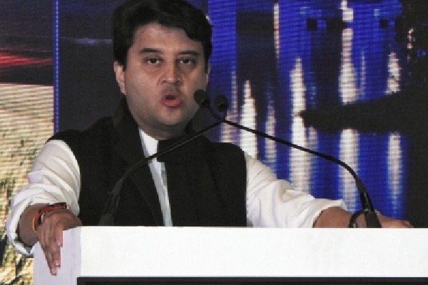 Congress's ideology is that of a traitor: Jyotiraditya Scindia