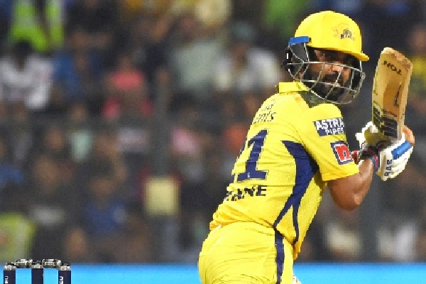 IPL 2023: Rahane blitz, Gaikwad's patient 40 not out help Chennai Super Kings thrash Mumbai Indians