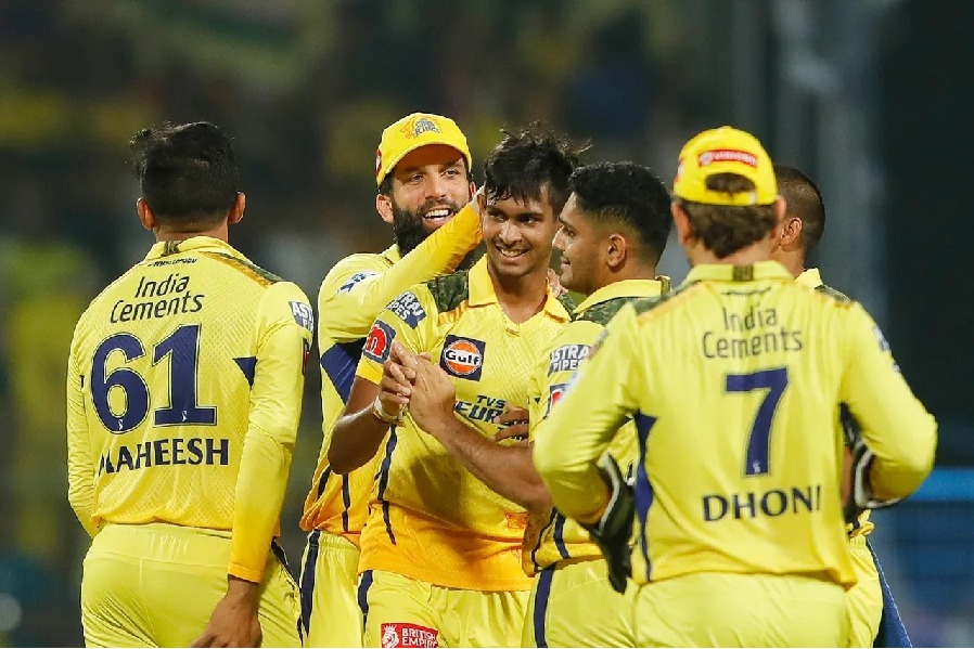 IPL 2023: Rahane, Conway, Dube fifties propel Chennai to top of table with 49-run win over KKR