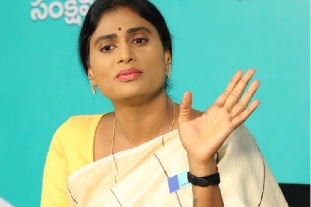 YS Sharmila sends 'people's questionnaire' to KCR on paper leak