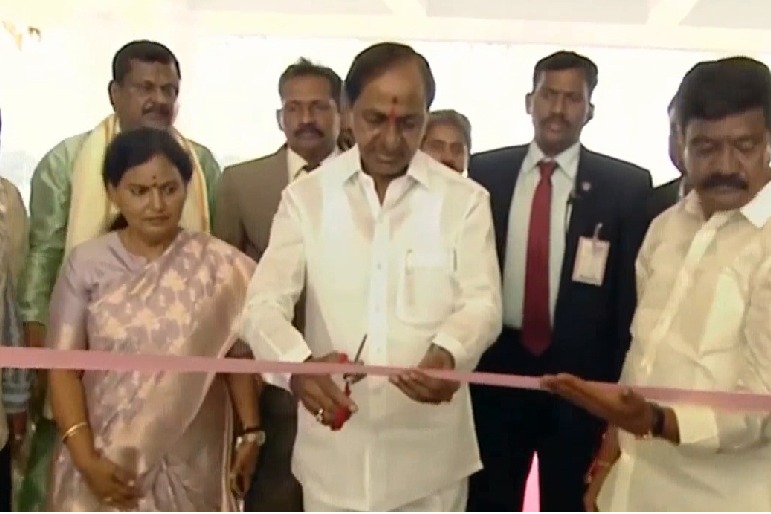 Telangana's grand Secretariat, a brainchild of KCR, thrown open