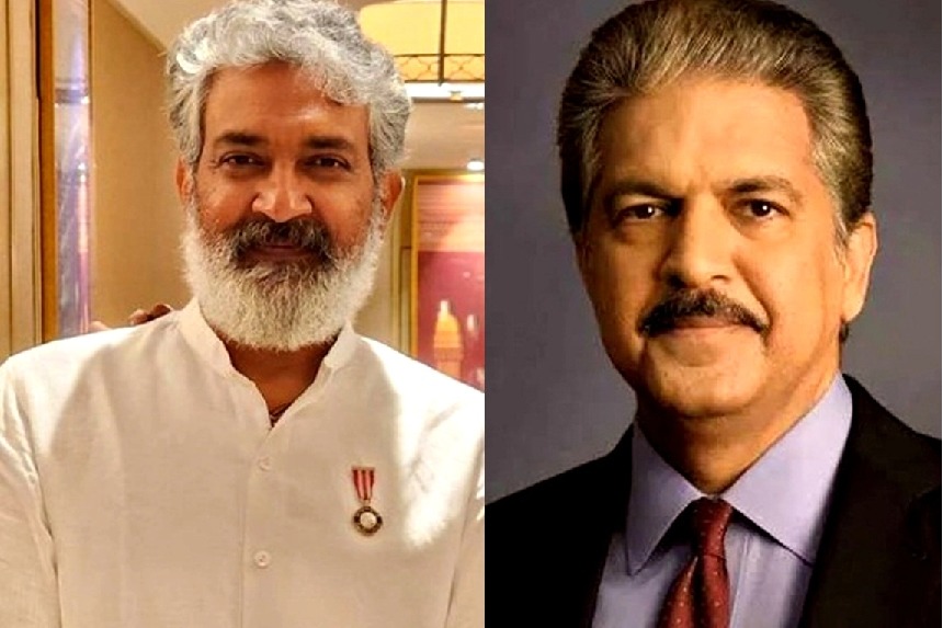 Rajamouli reacts after Anand Mahindra asks him to make film on Indus Valley Civilisation