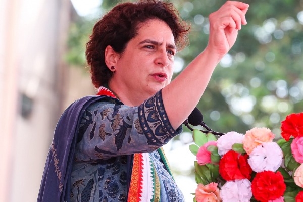 Stage set for Priyanka Gandhi's maiden public rally in Telangana