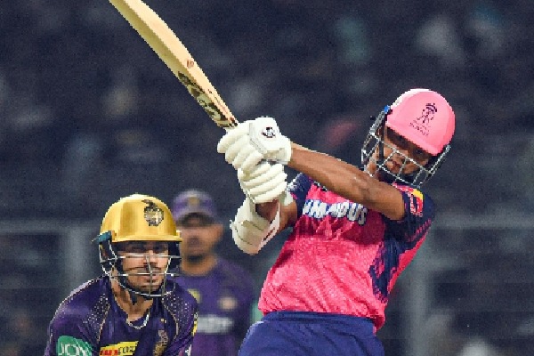 RR vs KKR: Yashasvi Jaiswal smashes fastest half-century in IPL history in 13 balls