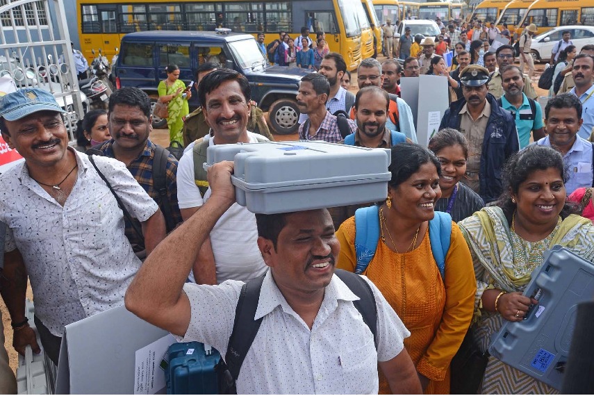 K'taka election results: Counting begins across state amid tight security