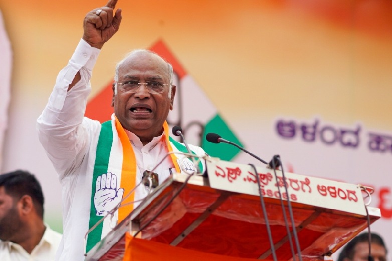 Whenever PM Modi goes to Japan, there's currency ban in India: Kharge