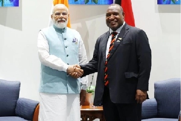 PM Modi holds talks with Papua New Guinea counterpart on ways to augment cooperation