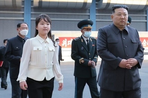 Kim Jong-un's daughter seen in public 'could inherit his power'