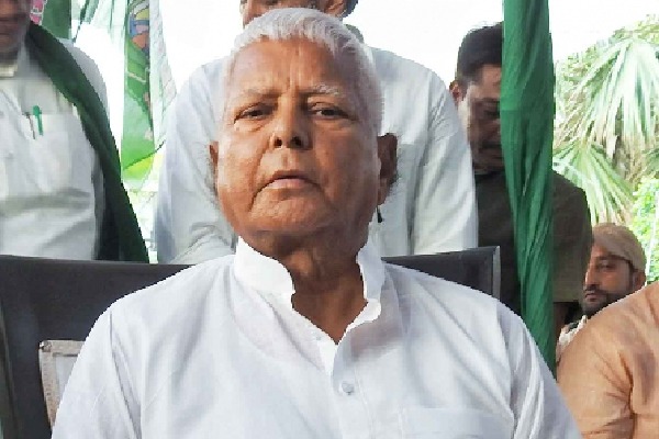 'Modi govt has destroyed Indian Railways': Lalu Prasad