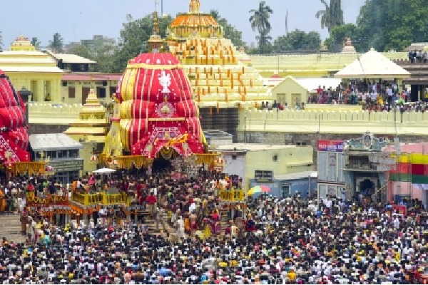 Rath Yatra 2023: Lord Jagannath, his siblings ascend chariots