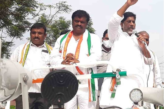 Telangana CLP leader's padayatra to conclude with Rahul's visit to Khammam