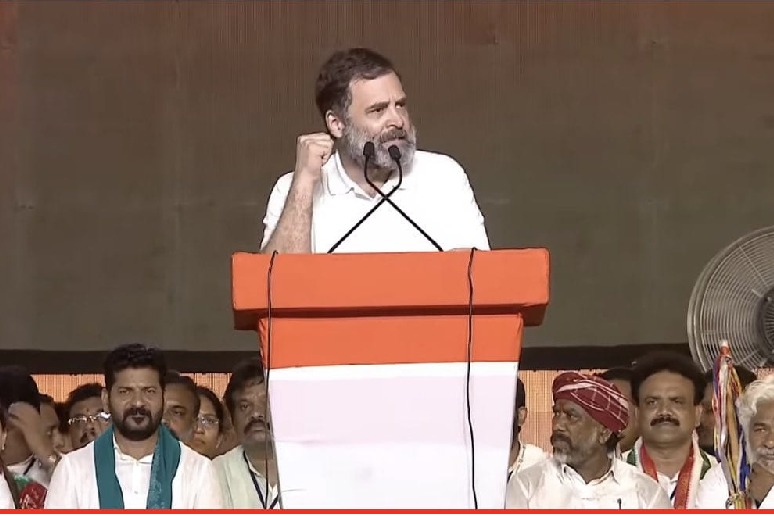 Karnataka will be repeated in Telangana, says Rahul Gandhi