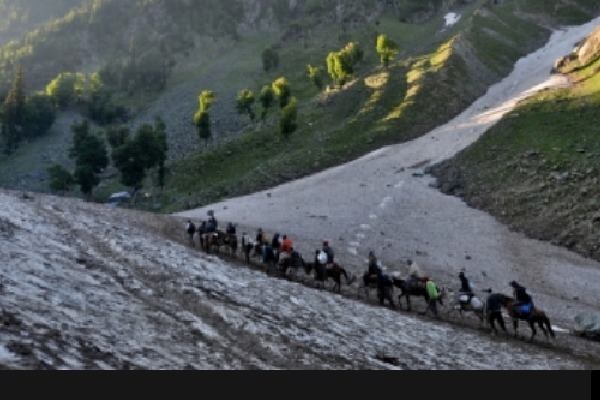 After three days, Amarnath Yatra resumes