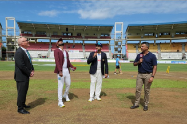 1st Test: West Indies win toss, elect to bat first against India; Jaiswal, Kishan make debuts