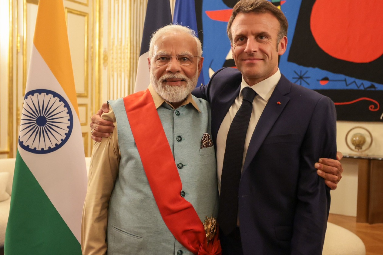 India sees France as natural partner in its developmental journey: Modi