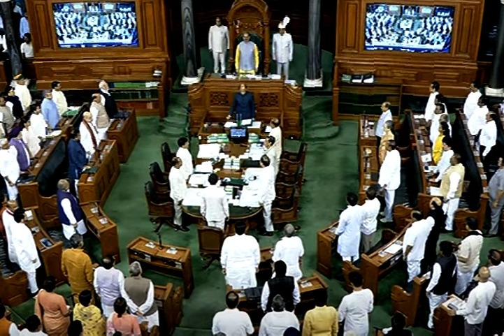 Lok Sabha adjourned till 2 p.m.