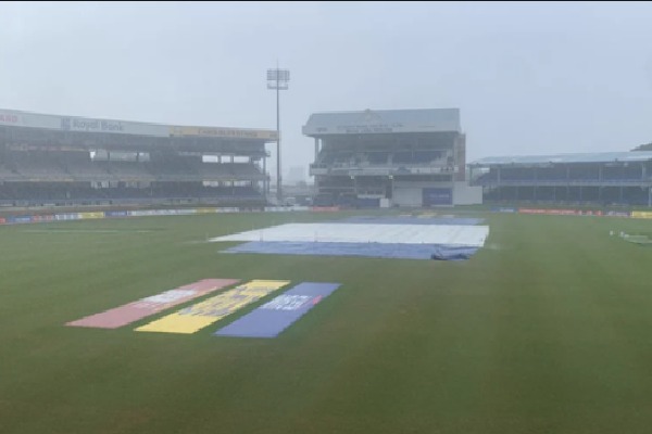 WI v IND: Start of day five’s play delayed due to heavy rain at Queen’s Park Oval