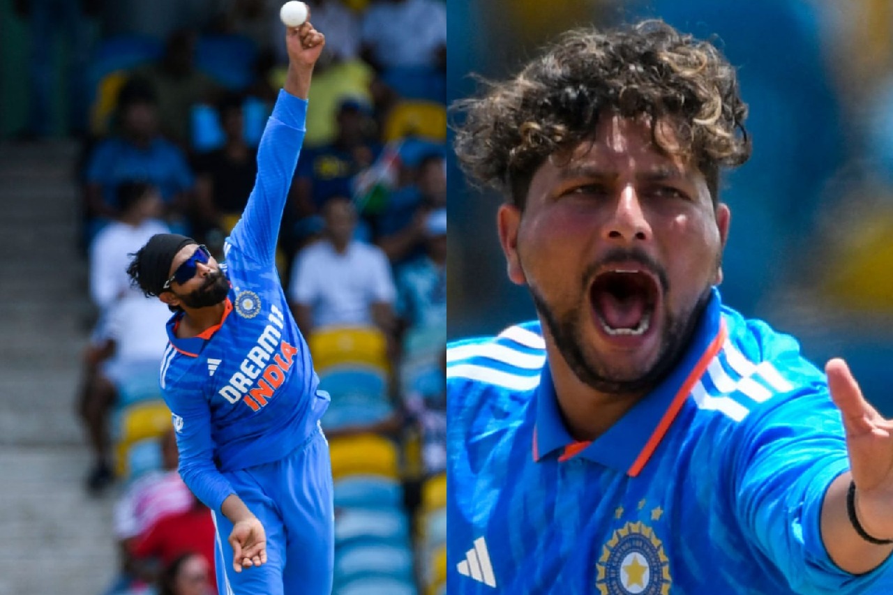 1st ODI: Kuldeep, Jadeja star as India bowl out West Indies for 114