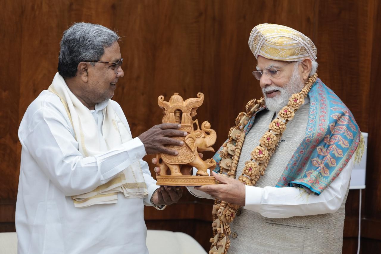 Siddaramaiah meets PM Modi in Delhi