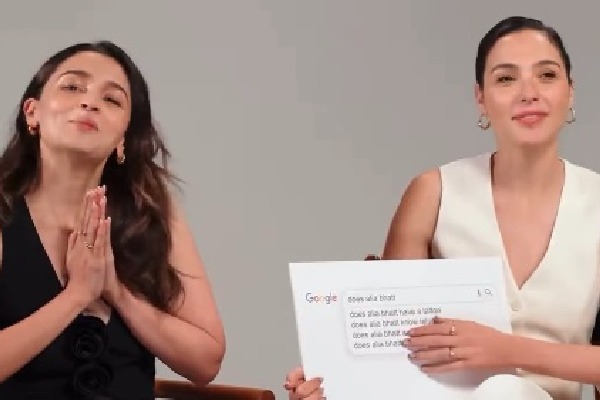 Gal Gadot speaks Telugu in Q&A session with Alia Bhatt, surprising people