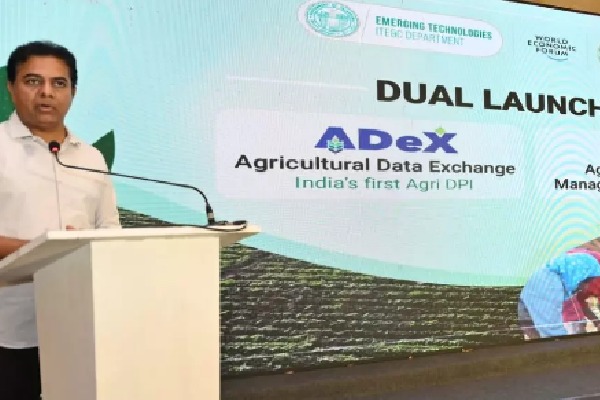 India’s first agriculture data exchange launched in Hyderabad