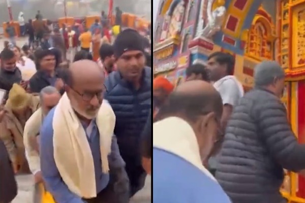 Rajinikanth visits Badrinath to celebrate 'Jailer' crossing Rs 200 cr mark