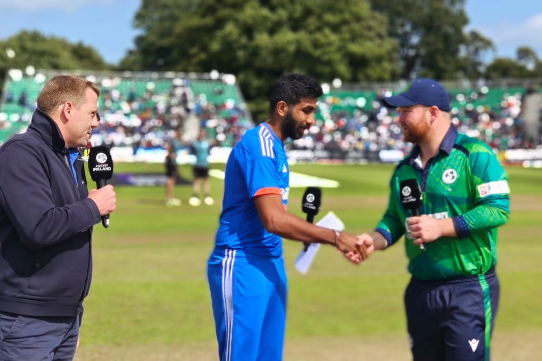 2nd T20I: Both teams unchanged as Ireland win toss, elect to bowl first against India