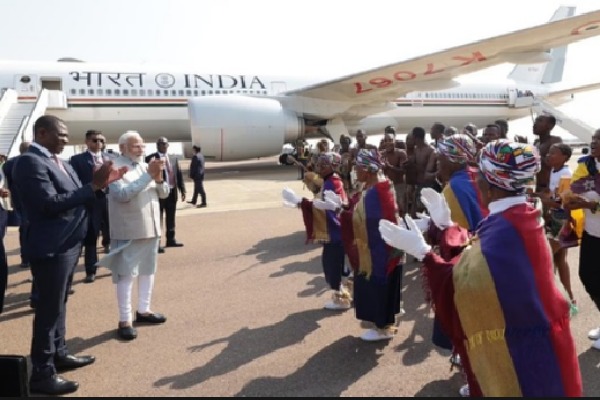 PM Modi reaches Johannesburg to attend BRICS summit