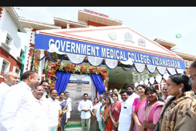 Andhra CM inaugurates 5 govt medical colleges