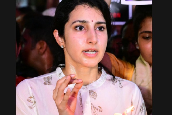 'YSRCP incapable of governance', says Chandrababu Naidu’s daughter-in-law