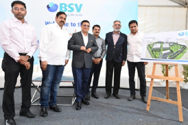 BSV begins work on manufacturing unit in Hyderabad’s Genome Valley