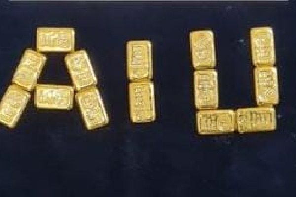 Three held at Hyderabad airport with gold worth Rs 99.57L