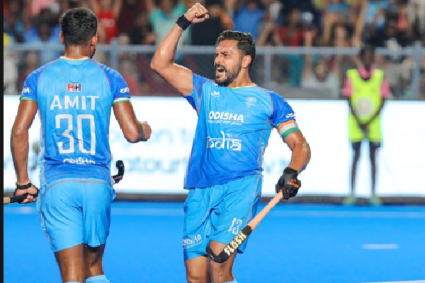 Indian men's hockey team secures final berth at Asian Games with thrilling 5-3 victory over Korea