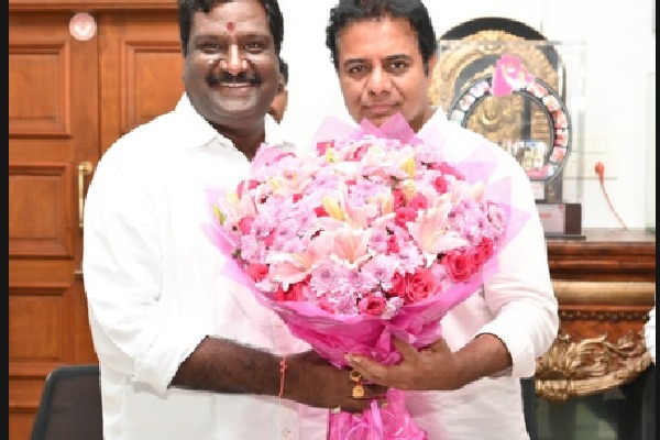 Telangana leader gets chairman’s post a day after joining BRS