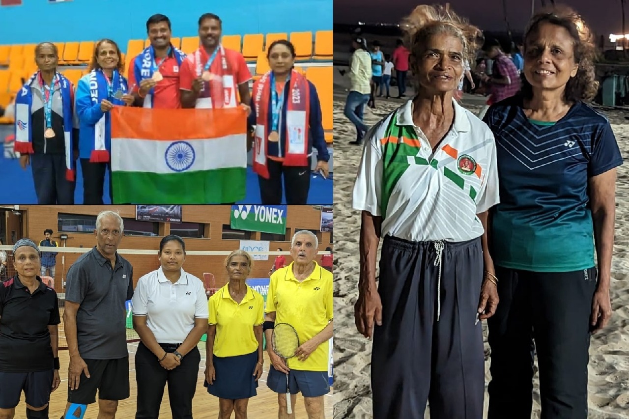 Now past 70, yesteryear's 'Sindhu and Saina' continue playing badminton