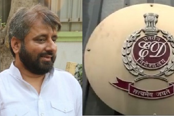 ED searches locations linked to Delhi AAP MLA Amanatullah Khan