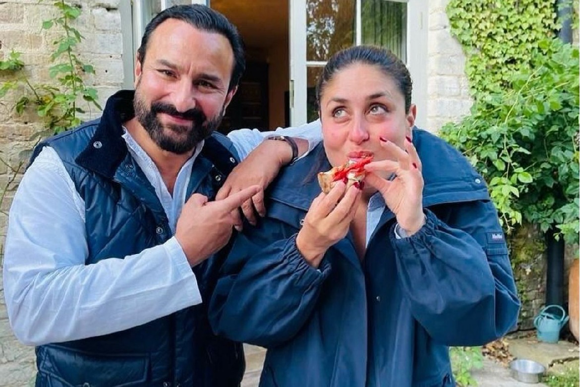 Kareena celebrates 11 yrs of togetherness with Saif: ‘You, me and pizza’