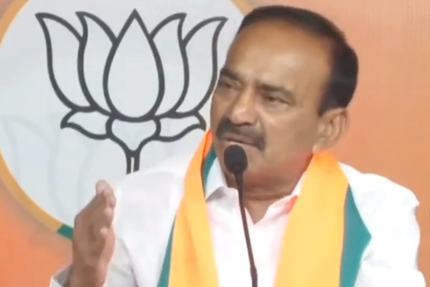 BJP MLA Rajender serious about contesting against KCR