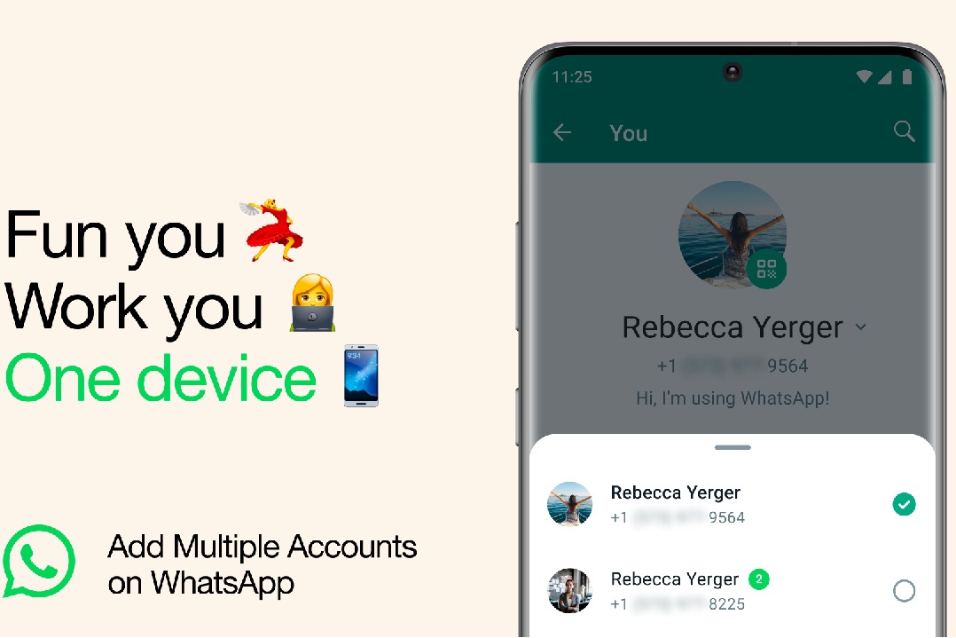 Use two WhatsApp accounts at the same time soon: Mark Zuckerberg
