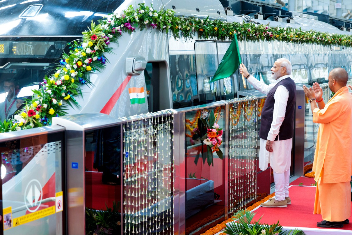 PM inaugurates Delhi-Ghaziabad-Meerut rapid rail transit system, calls it a historic moment