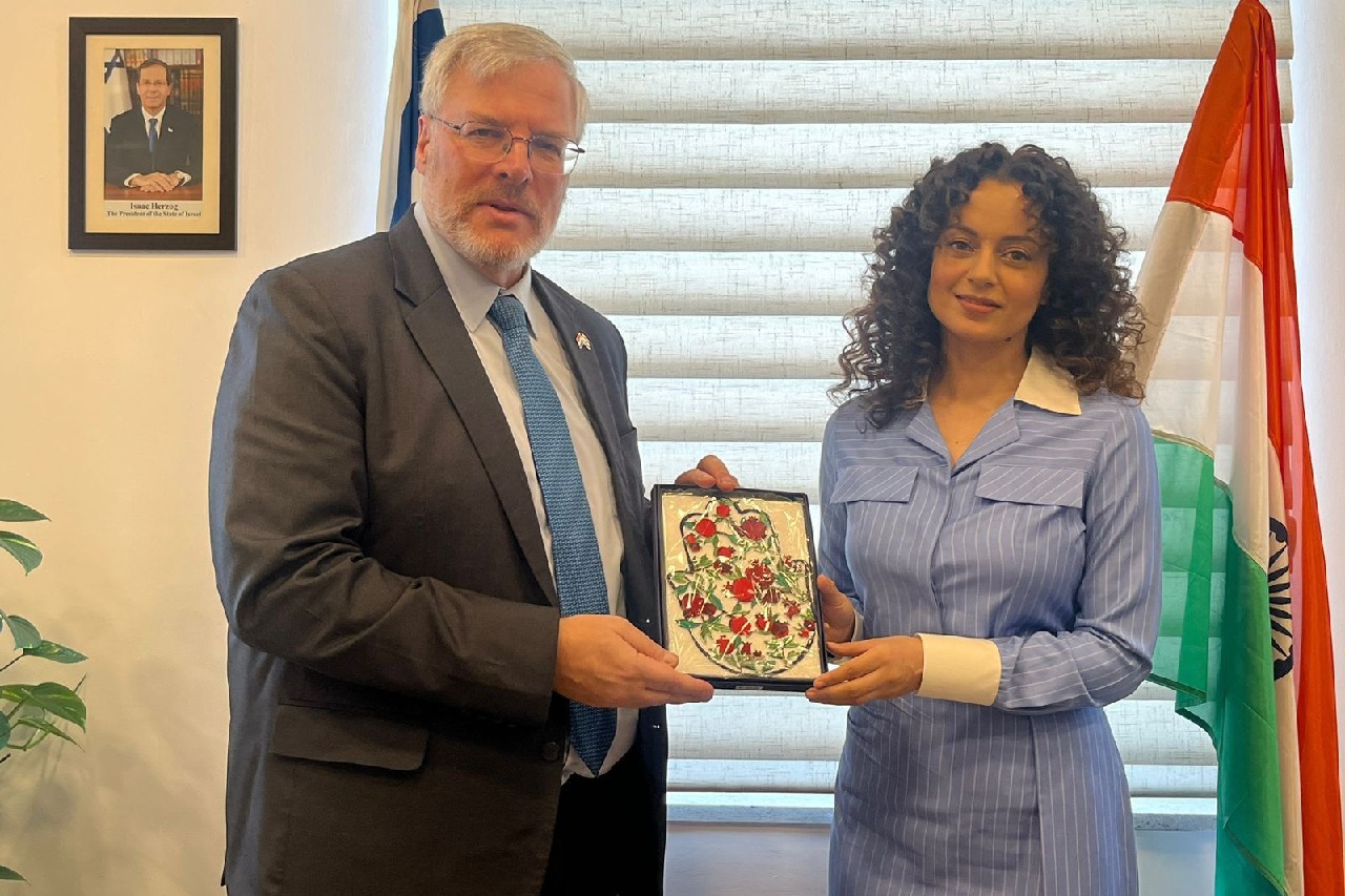 Kangana meets Israel's ambassador Naor Gilon: 'Our hearts are bleeding too'