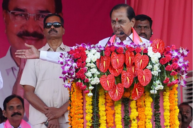 Entire India has seen my power: KCR