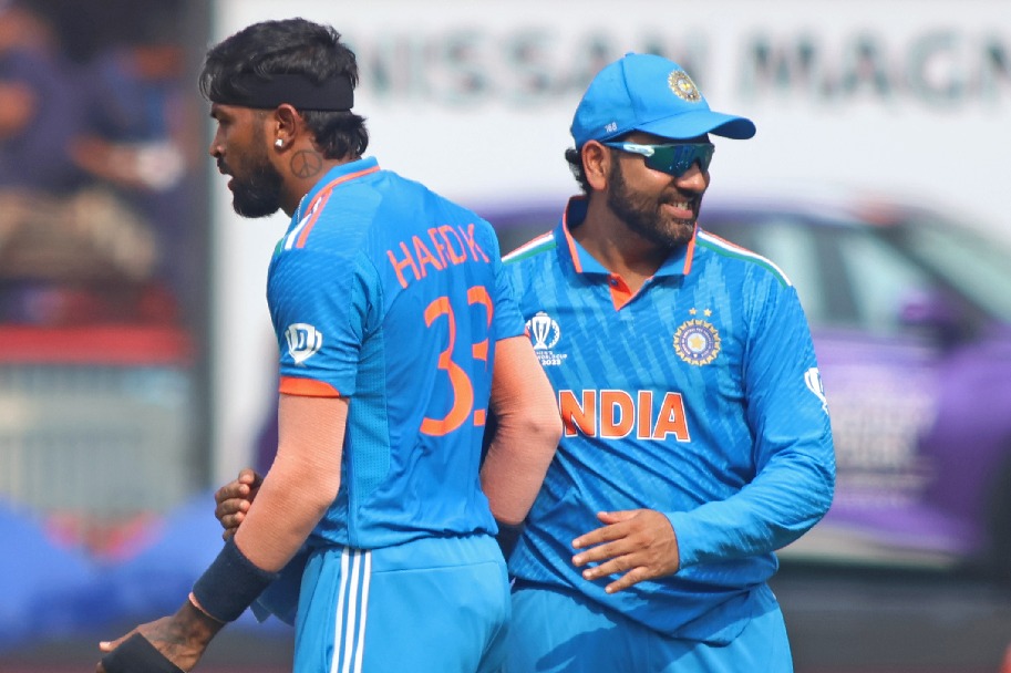 Men's ODI WC: 'Hardik Pandya is progressing well', says Rohit Sharma ahead of match against Sri Lanka