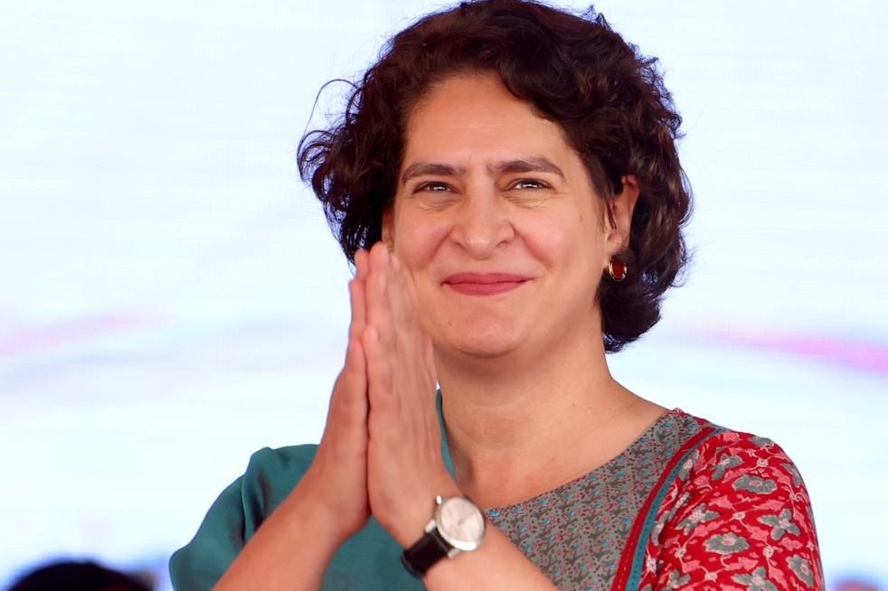 Priyanka Gandhi slams Centre over inflation during Diwali