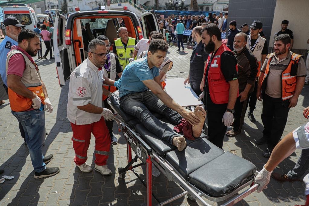 Israel claims responsibility for attack outside Gaza's largest hospital